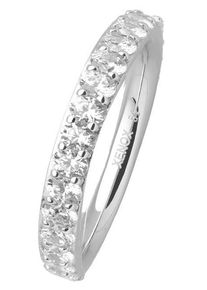 XENOX Damen Fingerring "XS KRAPPE GOLD, XS KRAPPE SILBER, XS7390, XS7390G", 50, Silber 925 (Sterlingsilber), 3,2mm, silber, Silber 925