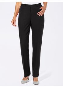 Lady Damen Webhose, schwarz, Gr. 21, unifarben, 64% Polyester, 34% Viskose, 2% Elasthan, Hosen