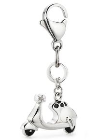 Kangaroos Damen Charm-Einhänger "Schmuck Geschenk Silber 925 Anhänger Charms Vespa", silber, Silber 925 (Sterlingsilber), Charms