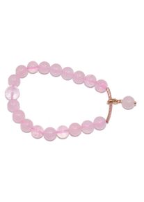 Firetti Damen Charm-Armband "Schmuck Geschenk Silber 925 Armkette Charmarmband Sternzeichen", 20, Widder, Silber 925 (Sterlingsilber)-Silikon, rosa,