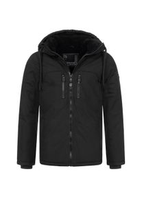 Herren Winterjacke "ASMori", schwarz, Gr. S, Alessandro Salvarini, Obermaterial: 100% Polyester ; Innenmaterial: 100% Polyester, Jacken, mit warmem