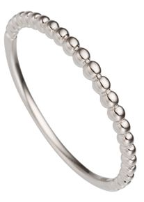 Jobo Damen Fingerring "Kugel-Ring", 50, Weißgold 585, weiß, Weißgold 585, Fingerringe, 585 Weißgold