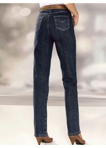 Casual Looks Damen 5-Pocket-Jeans, blau, Gr. 80, unifarben, 78% Baumwolle, 20% Polyester, 2% Elasthan, Jeans