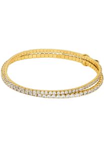 Michael Kors Damen Tennisarmband "PREMIUM, MKJ8359CZ040, MKJ8359CZ710", Messing, gold, Messing, Armbänder, mit Zirkonia (synth.)