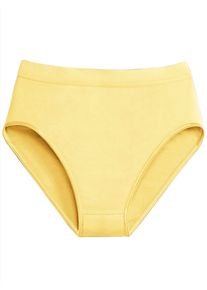 wäschepur WÄSCHEPUR Damen Slip, Gr. 38, gelb, 95% Modal, 5% Elasthan, Unterhosen