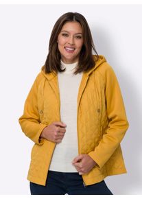 Classic Basics Damen Langjacke, gelb, Gr. 54, 100% Polyester, Wattierung:100% Polyester, Jacken