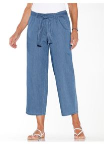 Classic Basics Damen Schlupfjeans, blau, Gr. 48, unifarben, 100% Baumwolle, Jeans
