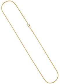 Jobo Damen Goldkette, Gelbgold 585, L: 50cm, gelb, Gelbgold 585, Halsketten, Schlangenkette 585 Gold 50 cm 1,6 mm