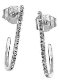 Firetti Damen Paar Ohrstecker "Schmuck Geschenk Silber 925 Ohrschmuck Memoire", Silber 925 (Sterlingsilber), silber, Silber 925 (Sterlingsilber),