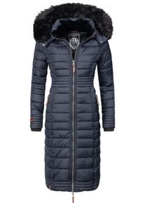 Navahoo Damen Wintermantel "Umay", blau, modisch, Gr. XL, clean, Oberstoff: 100% Polyester, Futter: 100% Polyester, Wattierung: 100% Polyester,