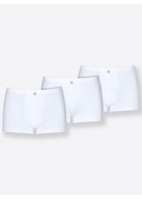 Bugatti Herren Panty, Gr. 5, weiß, 95% Baumwolle, 5% Elasthan, Unterhosen