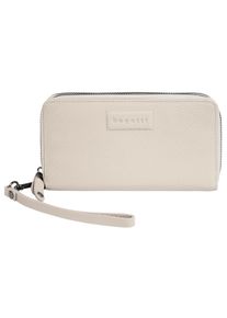 Bugatti Geldbörse "ELSA", weiß, Leder, unifarben, leicht glänzend, klassisch, Kleinlederwaren, echt Leder