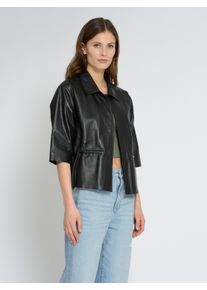 Maze Damen Lederjacke "42021227", schwarz, Gr. S, Obermaterial: 100% Lammleder / Futter: 100% Viskose/ Ärmelfutter: 100% Polyester, Jacken