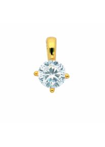 Adelia´s ADELIA ́S Damen Ketten-Anhänger "333 Gold Anhänger mit Zirkonia", mit Zirkonia, Gelbgold 333, gold, Gelbgold 333, Schmuckanhänger, mit Zirkonia
