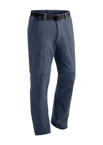 Maier Sports Herren Funktionshose "Tajo", grau, Gr. 98, 90% Polyamid, 10% Elasthan, Hosen, Herren Wanderhose, zipp-off Outdoor-Hose, 4 Taschen,