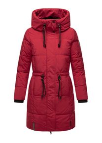 Navahoo Damen Steppmantel "Zuckertatze XIV", rot, modisch, Gr. XS, Oberstoff: 100% Polyester, Futter: 100% Polyester, Wattierung: 100% Polyester,