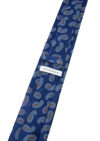 Eterna Herren Krawatte, orange, klassisch, Seide, Krawatten