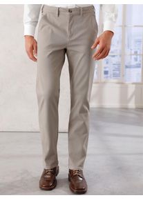 CLASSIC Herren Anzughose, beige, Gr. 54, unifarben, 98% Baumwolle, 2% Elasthan, Hosen
