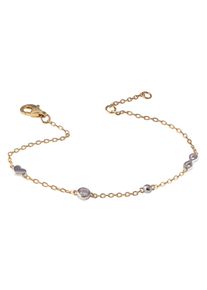 Firetti Damen Armband "Schmuck Geschenk Silber 925 Armschmuck Armkette Herz Infinity", Silber 925 (Sterlingsilber), gelb, Silber 925