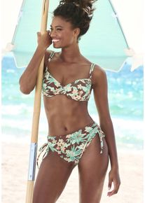 s.Oliver Damen Bügel-Bikini, braun, Gr. 38, Recycling-Polyamid, Bikini-Sets