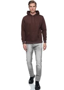 Rusty Neal Herren Kapuzensweatshirt, braun, Gr. XXL, unifarben, 70% Baumwolle, 30% Polyester, Sweatshirts, in bequemer Regular Fit-Passform