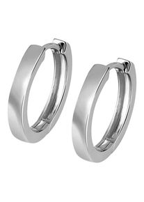 Firetti Damen Paar Creolen "Schmuck Geschenk Silber 925 Klappcreole glänzend", Silber 925 (Sterlingsilber), silber, Silber 925 (Sterlingsilber),
