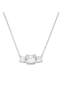 Damen Collier "Mittelteil mit Zirkonia, Silber 925", 45cm, Silber 925 (Sterlingsilber), weiß, Giorgio Martello MILANO, Silber 925 (Sterlingsilber),