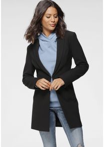 Laura Scott Damen Longblazer, schwarz, feminin, Gr. 32, Web, Obermaterial: 63% Polyester, 33% Viskose, 4% Elasthan. Futter: 100% Polyester, Blazer,