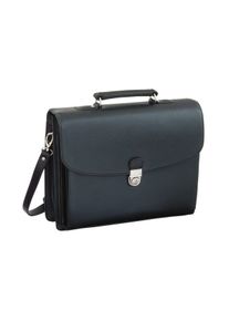Alassio Herren Aktentasche "Forte", schwarz, Lederimitat, Taschen