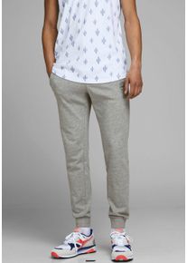 Jack & Jones JACK & JONES Herren Jogginghose "Gordon Shark Sweat Pants", grau, modisch, Gr. L, Obermaterial: 100% Baumwolle, Hosen