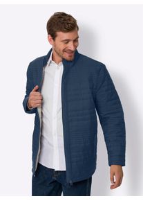 CLASSIC Herren Steppjacke, blau, Gr. 56, unifarben, 100% Polyester, Wattierung:100% Polyester, Jacken