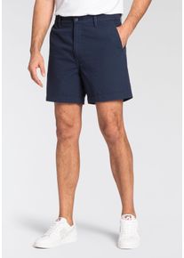 Levi's LEVI'S Herren Chinohose "Shorts XX AUTHENTIC SHORT II", blau, casual, Gr. 29, Web, Obermaterial: 100% Baumwolle, Hosen, mit feinen Streifen