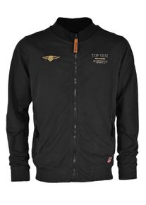 Top Gun Herren Sweatjacke "TG20213020", schwarz, Gr. XXL, Obermaterial: 100% Baumwolle, Sweatjacken