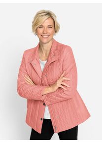 CLASSIC Damen Steppjacke, rosa, Gr. 40, unifarben, 100% Polyester, Wattierung:100% Polyester, Jacken