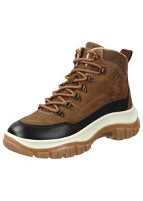 Gant Herren Schnürboots "HILLARK", Gr. 41, braun, Nubukleder, casual, Schuhe