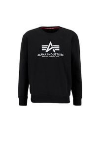 Herren Sweater "Alpha Industries Men - Sweatshirts Basic Sweater Carbon", schwarz, Gr. L, Alpha Industries, Obermaterial: 80% Baumwolle, 20%