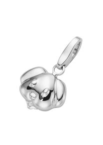Damen Charm-Einhänger "Hundekopf, Silber 925", silber, Giorgio Martello MILANO, Silber 925 (Sterlingsilber), Charms