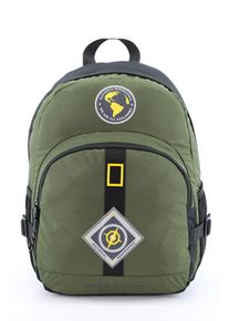 Cityrucksack "New Explorer", National Geographic, grün, Kunstfaser, sportlich, Rucksäcke, mit praktischer Fächeraufteilung