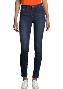 Tom Tailor Damen Skinny-fit-Jeans, grau, casual, Gr. 30, unifarben, Denim/Jeans, Obermaterial: 42% Baumwolle, 34% Polyester, 22% Viskose, 2%