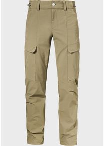 Schöffel SCHÖFFEL Herren Outdoorhose "Pants Kitzstein M", braun, sportlich, Gr. 54, Oberstoff: 95% Nylon 5% Elasthan, Hosen