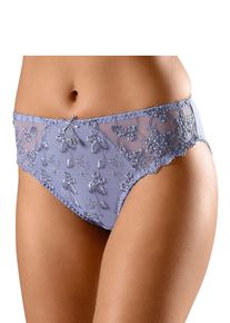 Lascana Damen Slip, Gr. 36, silber, Microtouch, Obermaterial: 50% Polyamid, 30% Polyester, 20% Elasthan, Unterhosen, Dessous mit schöner