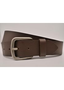 AnnaMatoni Damen Ledergürtel, braun, casual, Gr. 80, unifarben, Rindsleder, Gürtel, mit silberner Schließe