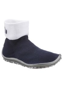 Leguano Kinder Barfußschuh "LEGUANITO", Gr. 22, blau, Textil, sportlich, Schuhe, Schlupschuh, Freizeitschuh, Hausschuh fördert optimal den Laufprozess