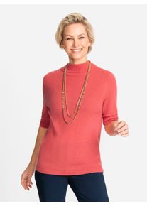 CLASSIC Damen Kaschmirpullover "Kaschmir-Pullover", orange, Gr. 36, meliert, 100% Kaschmir, Pullover