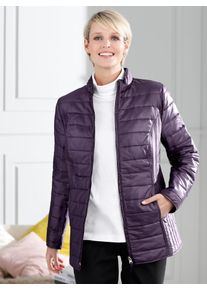 Classic Basics Damen Steppjacke, lila, Gr. 56, unifarben, 100% Polyester, Jacken