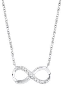 Amor Damen Kette mit Anhänger "Infinity Unendlichkeitsschleife, 2018179", Silber 925 (Sterlingsilber), L: 43cm, bunt, Silber 925 (Sterlingsilber),