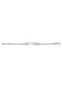Firetti Armband "Schmuck Geschenk Silber 925 Armkette ID-Platte Panzerkette", 16, Silber 925 (Sterlingsilber), silber, Silber 925 (Sterlingsilber),