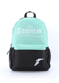 Good Year GOODYEAR Cityrucksack "RPET", blau, Kunstfaser, Rucksäcke, aus recycletem Polyester