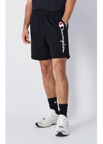 Champion Herren Bermudas "Bermuda", schwarz, sportlich, Gr. M, Obermaterial: 69% Baumwolle, 31% Polyester, Hosen