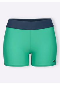 feel good Damen Bikini-Hose, blau, Gr. 56, Elasthan, Polyamid, Badehosen